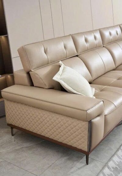 Bộ sofa góc nhập khẩu da sinh thái cao cấp - Model: C216# - Ảnh 3