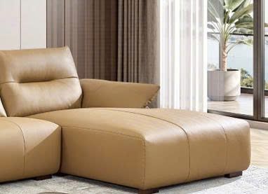 Alternative view of Bộ sofa góc nhập khẩu da sinh thái cao cấp – Model: 1189#
