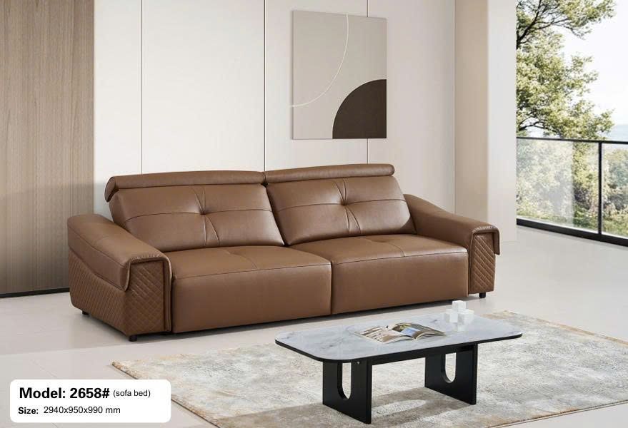 Bộ sofa văng điện nhập khẩu da bò thật 100% cao cấp – Model: 2658# (YX) 9 Bộ sofa văng điện nhập khẩu da bò thật 100% cao cấp – Model: 2658# (YX)
