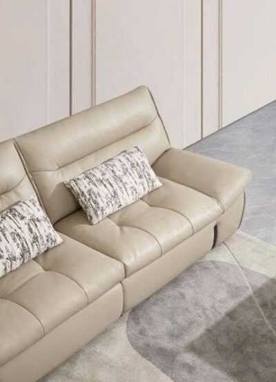 Bộ sofa văng nhập khẩu da sinh thái cao cấp – Model: 6619-2# (YX) - Ảnh 3