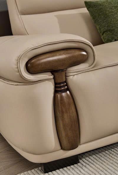 Alternative view of Bộ sofa văng +đôn nhập khẩu da sinh thái cao cấp – Model: 9003# (YX)