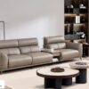 Bộ sofa điện thư giãn da bò thật 100% nhập khẩu cao cấp – Model: 0582# (YX)