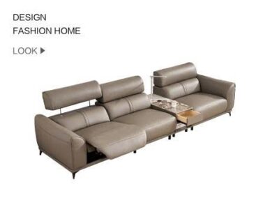 Bộ sofa điện thư giãn da bò thật 100% nhập khẩu cao cấp – Model: 0582# (YX) - Ảnh 3