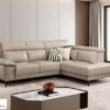 Bộ sofa góc chữ L bọc da sinh thái cao cấp – Model: C283# (SD)