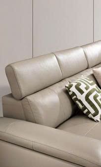Alternative view of Bộ sofa góc chữ L bọc da sinh thái cao cấp – Model: C283# (SD)