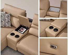 Sofa góc chữ L da bò thật 100% chỉnh điện nhập khẩu cao cấp – Model: T812-B# (SD) 11 Sofa góc chữ L da bò thật 100% chỉnh điện nhập khẩu cao cấp – Model: T812-B# (SD) - Ảnh 3