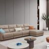 Sofa góc chữ L da sinh thái chỉnh điện nhập khẩu – Model: 8913A# (SD)