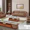 Bộ Sofa 1+2+3 gỗ mun da bò thật 100% cao cấp nhập khẩu – Moden: H46#(SD)