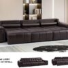 Sofa chữ I kiêm giường, chỉnh điện, da bò thật 100% nhập khẩu – Model:LJ5901 (LD)