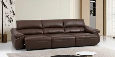 Alternative view of Bộ sofa văng chữ I chỉnh điện thư giãn da bò thật 100% nhập khẩu – Model: LJ5908 (LD)