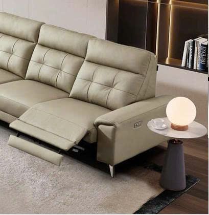 Sofa góc chữ L da bò thật 100% chỉnh điện nhập khẩu – Model: LJ58132 (LD) 10 Sofa góc chữ L da bò thật 100% chỉnh điện nhập khẩu – Model: LJ58132 (LD) - Ảnh 2