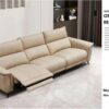 Bộ sofa văng chữ I điện thư giãn da bò thật 100% nhập khẩu – Model: LJ58122 (LD)