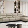 Sofa góc chữ L nhập khẩu da bò thật cao cấp – Model: LJ8291 (LD)