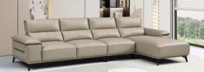 Sofa góc chữ L nhập khẩu da bò thật cao cấp – Model: LJ8291 (LD) - Ảnh 3