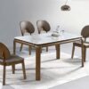 Bàn ăn mặt đá cao cấp nhập khẩu – Model: 2632# (YX)