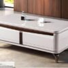 Bàn trà mặt đá thủy tinh nhập khẩu-Model: 123-140# (LD)