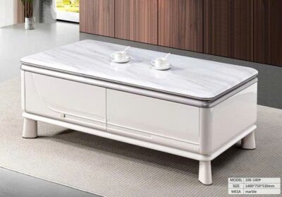 Bàn trà mặt đá thủy tinh nhập khẩu-Model: 106-140# (LD)