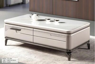 Bàn trà mặt đá thủy tinh nhập khẩu-Model: 121-140# (LD)