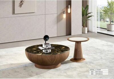Bàn trà 2 tầng hiện đại trẻ trung nhập khẩu-Model: LJ-9199# (LD)