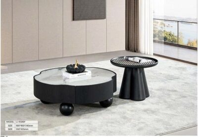 Bàn trà 2 tầng hiện đại trẻ trung nhập khẩu-Model: LJ-9186# (LD)