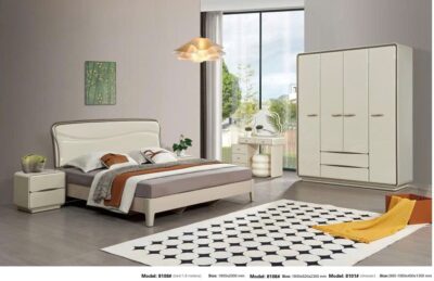 Giường Gỗ MDF Sơn Cao Cấp Chống Ẩm - Model: 8108#(YX)
