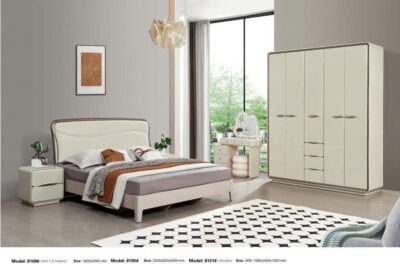 Giường Gỗ MDF Sơn Cao Cấp Chống Ẩm - Model: 8108#(YX) - Ảnh 3
