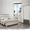 Giường Gỗ MDF Sơn Cao Cấp Chống Ẩm – Model: F01#(YX)