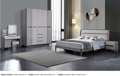 Giường Gỗ MDF Sơn Cao Cấp Chống Ẩm – Model: 3101#(YX) - Ảnh 3