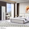 Giường Gỗ MDF Sơn Cao Cấp Chống Ẩm – Model: B-215#(YX)